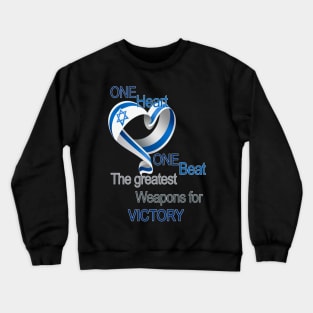 Shirts in solidarity with Israel Crewneck Sweatshirt